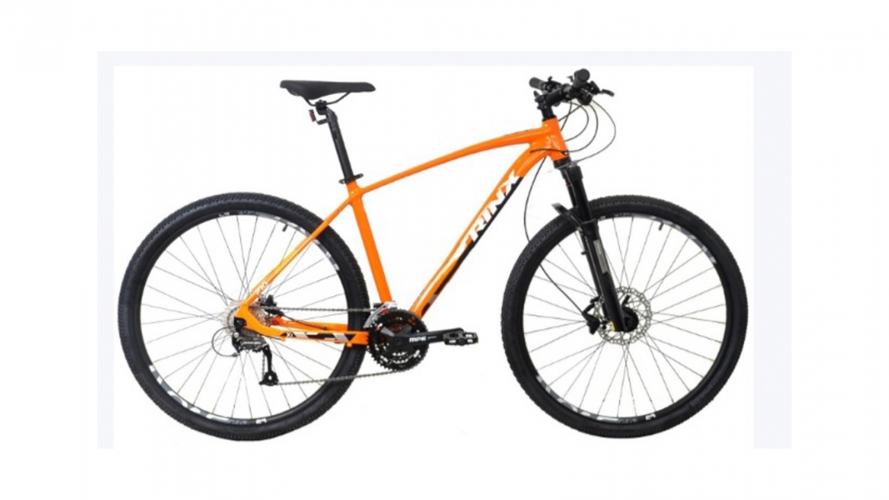  Фото 29" Велосипед TRINX X1 PRO, рама алюминий 19, 9ск., оранжевый/черный/белый