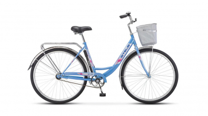 28" Велосипед Stels Navigator-345, рама сталь 20, 1ск., ножной задний, синий