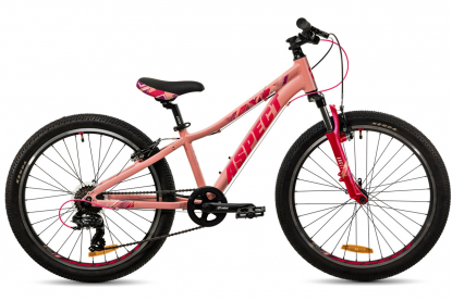 24" Велосипед Aspect ANGEL, рама алюминий, V-brake, Розовый, 2023