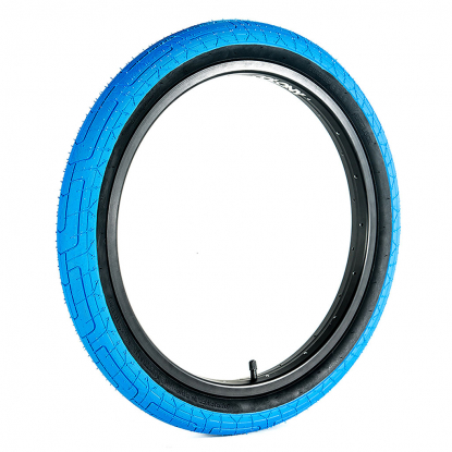 20" Покрышка COLONY, 20x2.20, Blue Tread/Black Wall, Grip Lock Tyre - Steel Bead