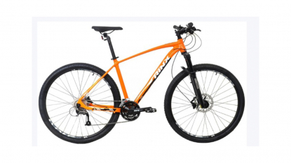 29" Велосипед TRINX X1 PRO, рама алюминий 19, 9ск., оранжевый/черный/белый