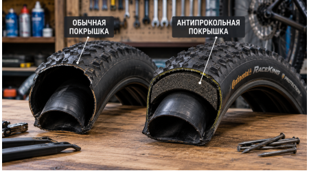 Антипрокольные vs обычные покрышки — что лучше