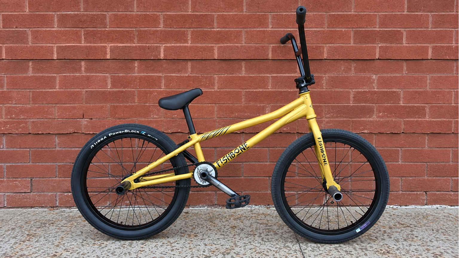 BMX велосипед для флэтленда крупным планом