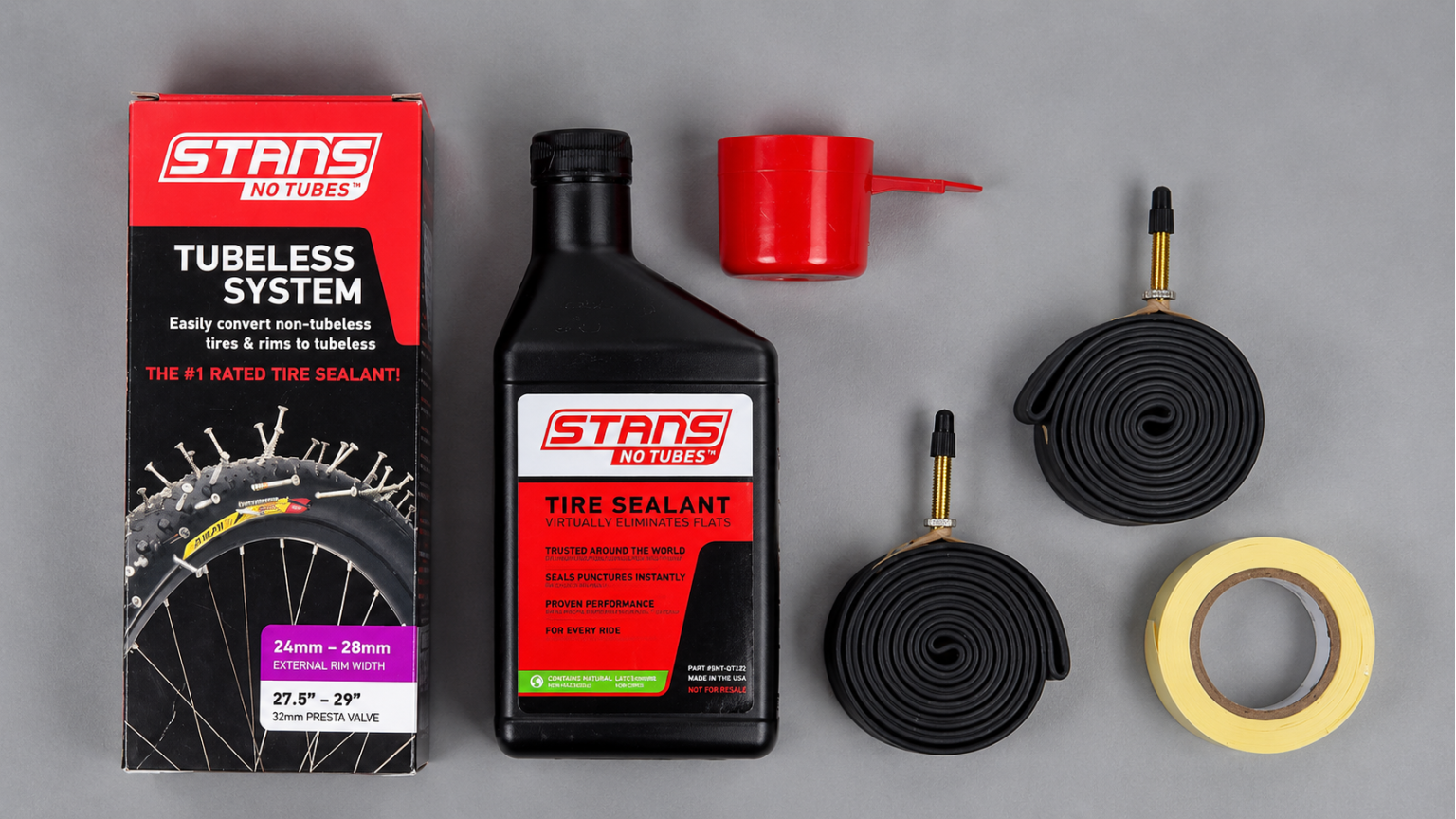Переход на Tubeless систему велосипеда