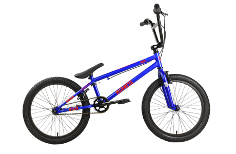 Велосипед BMX Stark Madness 1 20", сталь, синий, 2025