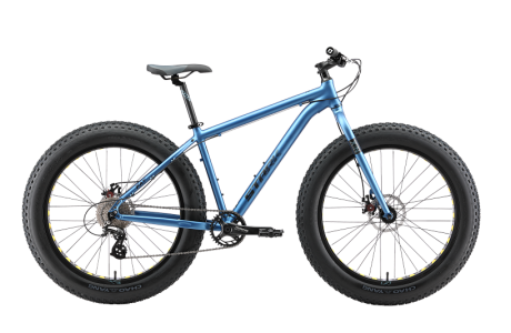 Фэтбайк Stark Fat 26.2 D 26", алюминий 16", синий, 2025