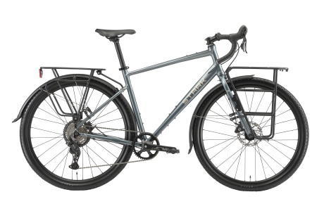 Гравийный велосипед Stark Gravel T 2 700C, алюминий 54см, серый, 2026