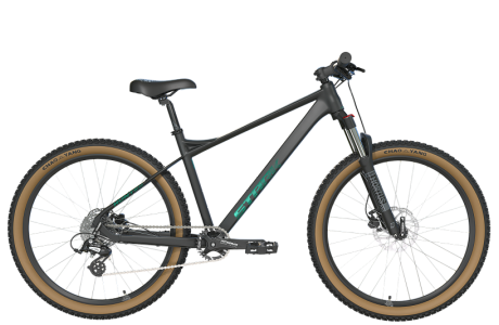 Горный велосипед Stark Hunter 27.2 HD 27.5", алюминий 17.5", черный, 2025