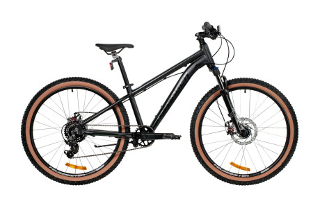 Подростковый велосипед Stinger Element 24", алюминий, чёрный, 2026