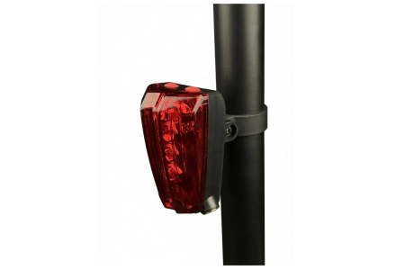 Фонарь задний (5 диодов, 2 LED габарита, эффект лазерных лучей), инд.уп.Vinca Sport