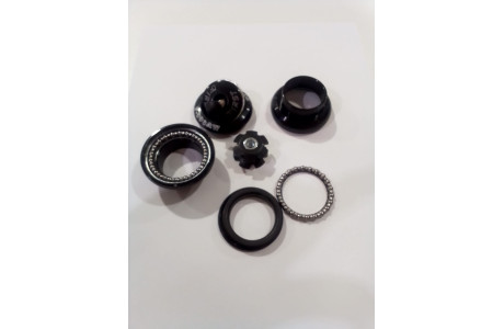 Рулев FIRST, 1-1/8", б/рез/, п/инт, EC 34/28,6  EC 34/30, 5/32"x20- 2шт, с якорем, высота 29.5 мм