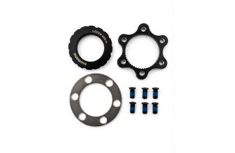 Адаптер диск торм Shimano, переходник, с CenterLock на 6 болт, SM-RTAD05