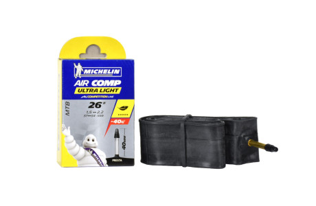 Камера 26x1.5-2.2 Michelin C4 AIRCOMP ULTRALIGHT, F/V 40 мм