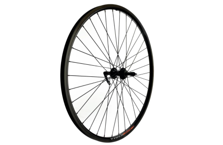 Колесо заднее 27.5" TRIX, обод двойной алюминиевый, 36H, под V-brake, под трещотку, 405