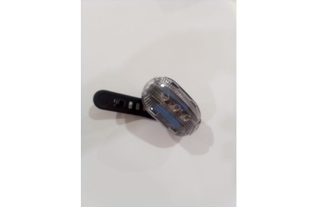 Фонарь передний BBB EcoBeam 0.2W with strap 3x AAA white/blue
