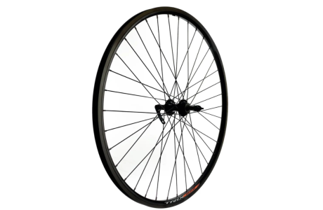 Колесо переднее 27.5" TRIX, обод двойной алюминиевый, 36H, под V-brake, 521