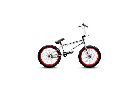 Велосипед BMX IMBARIDE BEAST R 18", сталь, Серебро, 2024