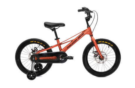 Детский велосипед FALCON BIKE MILD 18", магниевый сплав, оранжевый, 2025