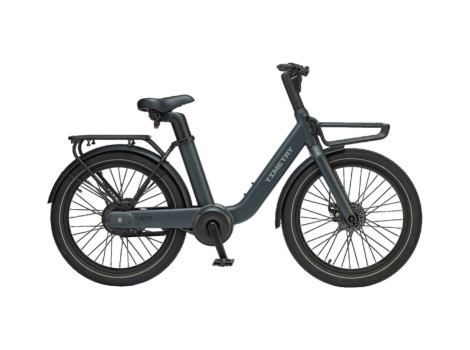 24" Электровелосипед TT D201, рама алюминий 17, 1ск., 250W, 36V, 9.6AH, зеленый
