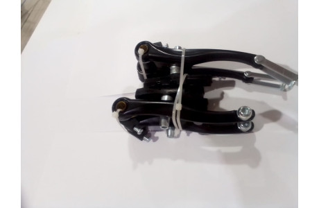 Тормоза V-brake пер.+зад., ал. рамки 110мм, чёр.