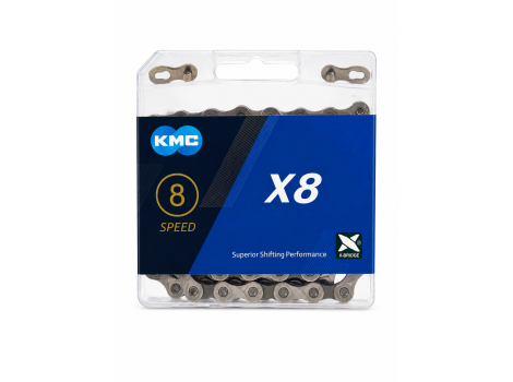 Цепь для велосипеда 6/7/8 скоростей, аналог KMC X8, 116 звеньев