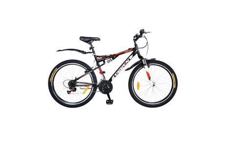 Горный велосипед TORRENT Freestyle 26", алюминий 18", красный/черный, 2026