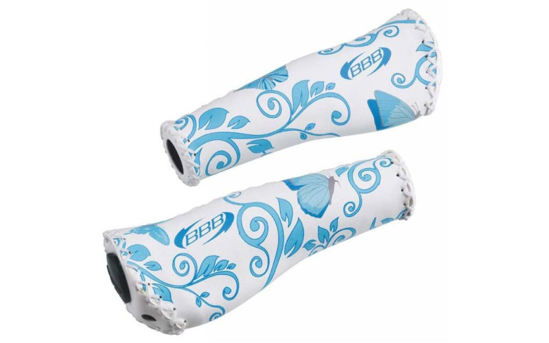 Грипсы BBB grips ErgoFix 135mm butterfly blue