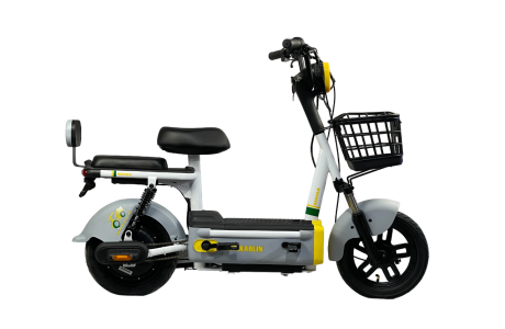 Электровелосипед Maikaolin H7 14", 600W, 60V, 20AH, серый/желтый