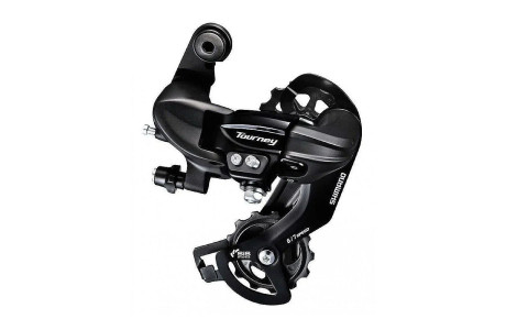 Задний переключатель Shimano Tourney для велосипеда 9 скоростей, крепление на болт
