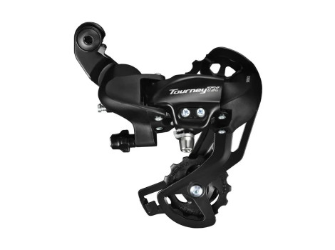 Задний переключатель Shimano Tourney для велосипеда 7/8 скоростей, крепление на петух