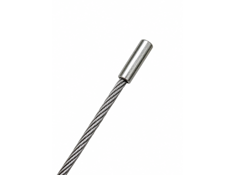Наконечник троса тормоза/перключения ALHONGA HJ-D1001, Alu, 1pcs, 2.4mm, Silver