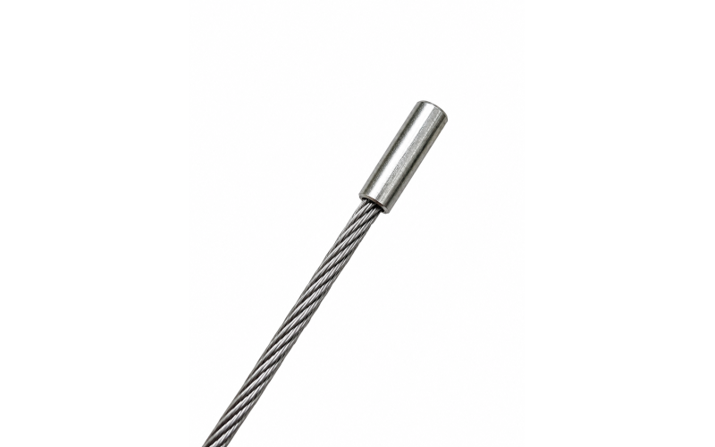 Наконечник троса тормоза/перключения ALHONGA HJ-D1001, Alu, 1pcs, 2.4mm, Silver