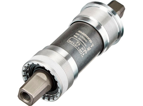 Каретка-картридж для велосипеда Shimano UN300 73/118мм, квадратный вал, без болтов