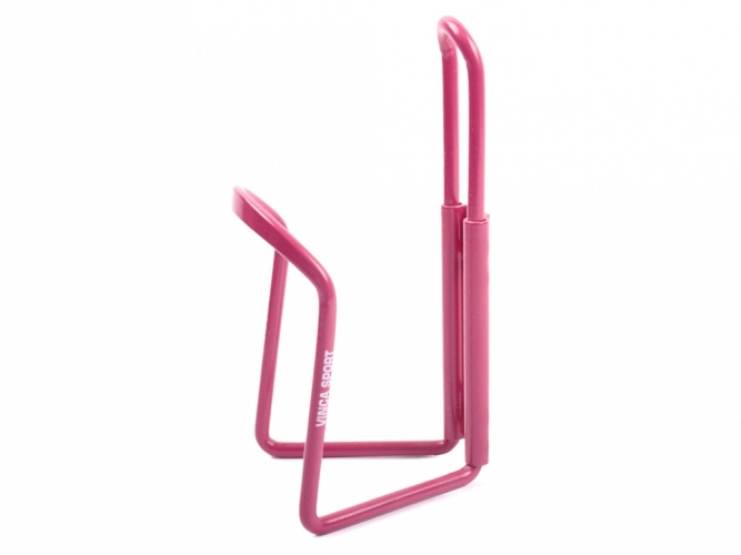  Фото Флягодержатель алюминиевый в комплекте с болтами, розовый Vinca Sport