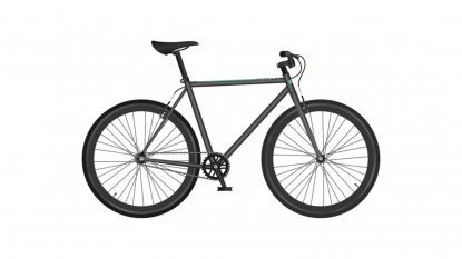 Велосипед Black One Urban 700,20"рама сталь,черный/бирюзовый/черный