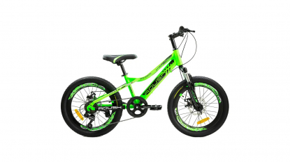 20"Велосипед ROUSH,20MD220-3,рама Ал.,7ск.,мех. д/торм., цвет Зеленый