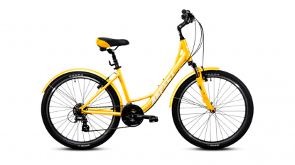 26 Велосипед Aspect Citylife рама All 14.5,V-brake,Желтый 2022