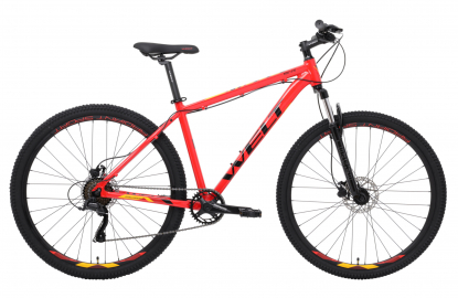 29" Велосипед Welt Ridge 1.0 HD, рама алюминий 20, Carrot Red, 2024