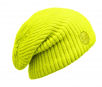 Шапка BUFF KNITTED HATS Yellow, drip blue, Uni, One size