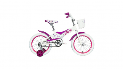 14"Велосипед Stark'21 Tanuki Girl,рама алюм, белый/розовый