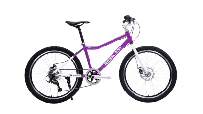 26" Велосипед REBEL RISE 072,15 рама алюминий, 7ск, вилка ригидн., сталь, фиолетовый