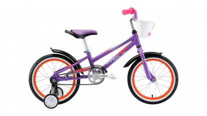 16" Велосипед Welt Pony 2021 Purple/Orange (US:one size)