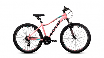 26" Велосипед Aspect OASIS, рама All 16, V-brake, Розовый 2022